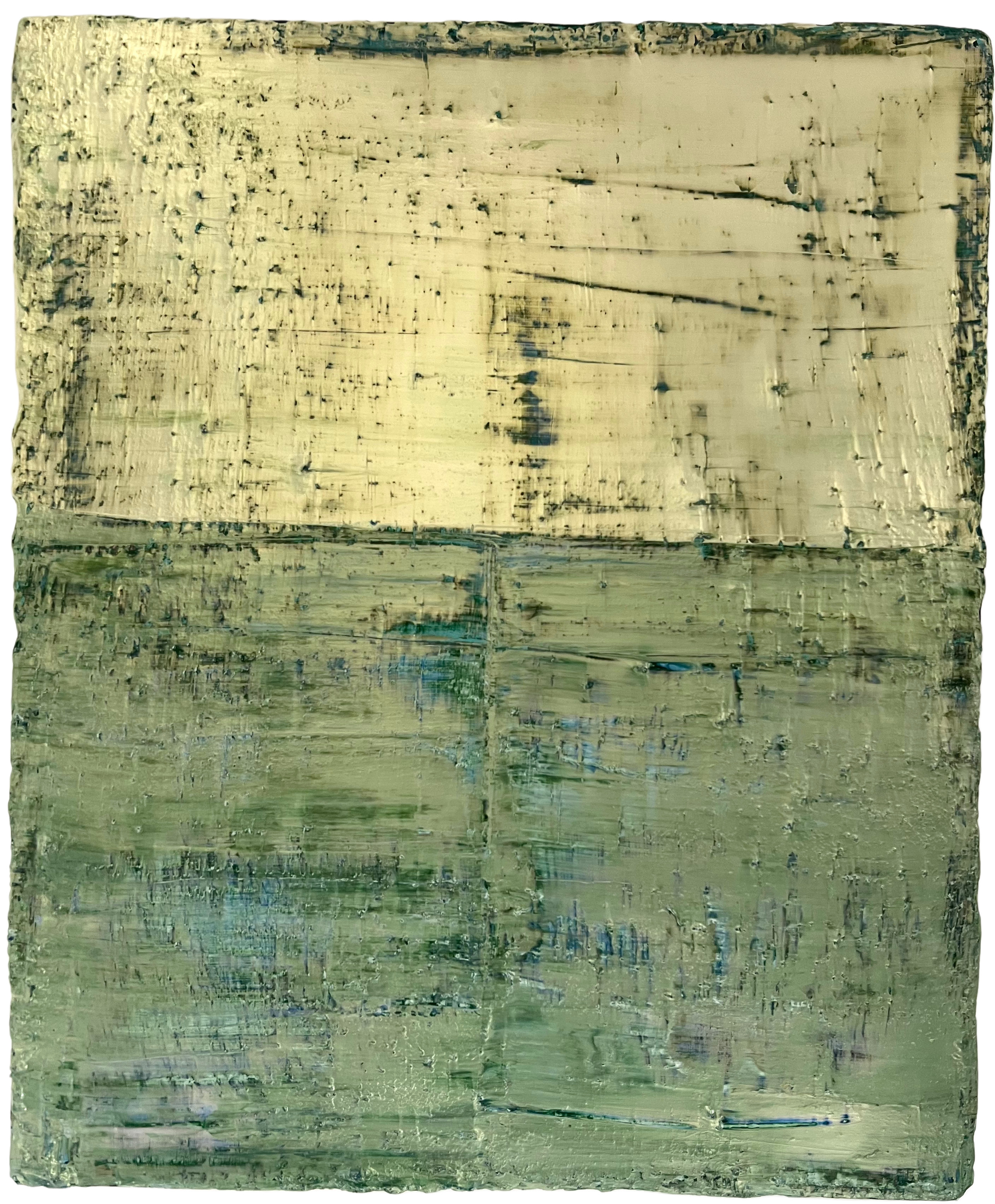 between gold green and blue  no. 5
Mischtechnik auf Leinwand
IT-Cadoneghe, Sommer 2025
93.3 x 112