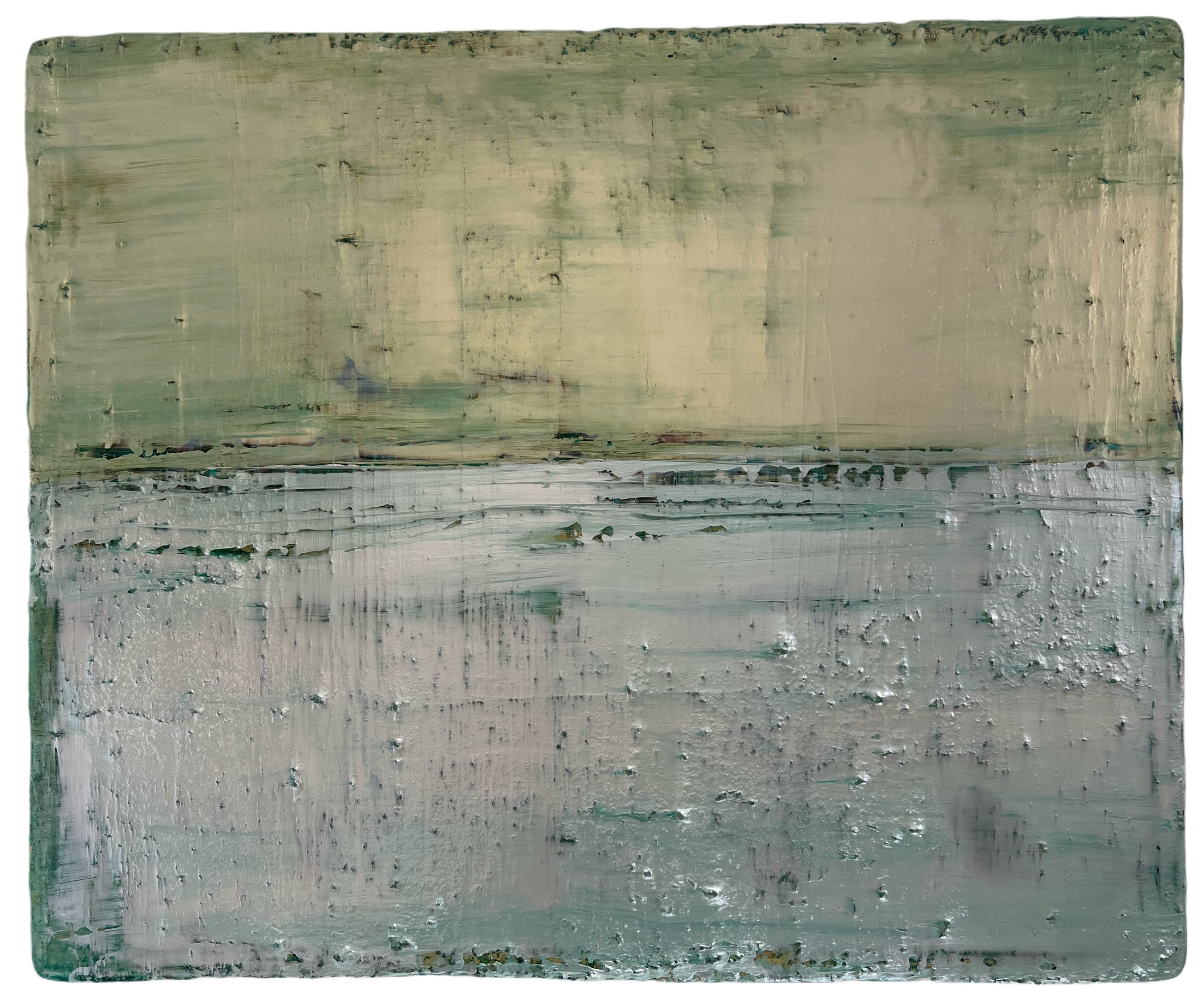 between gold green and blue  no. 7
Mischtechnik auf Leinwand
IT-Cadoneghe, Sommer 2025
112 x 93